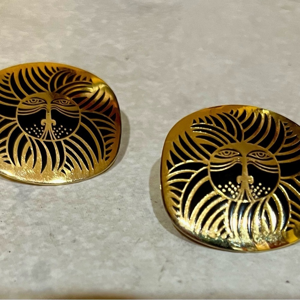 Lauren Burch “Eskimo Lion” Earrings